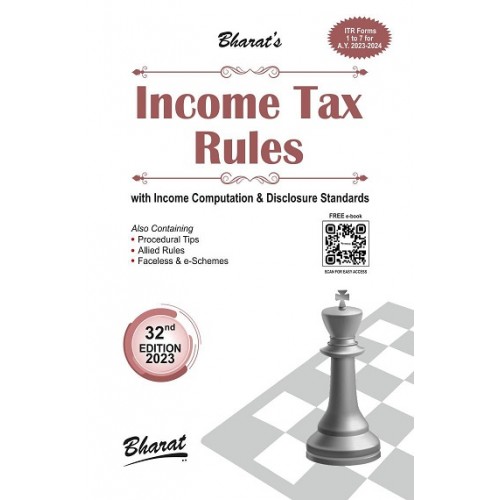 Bharat's Income Tax Rules with Return Forms 2023 [Free E-Book Access]